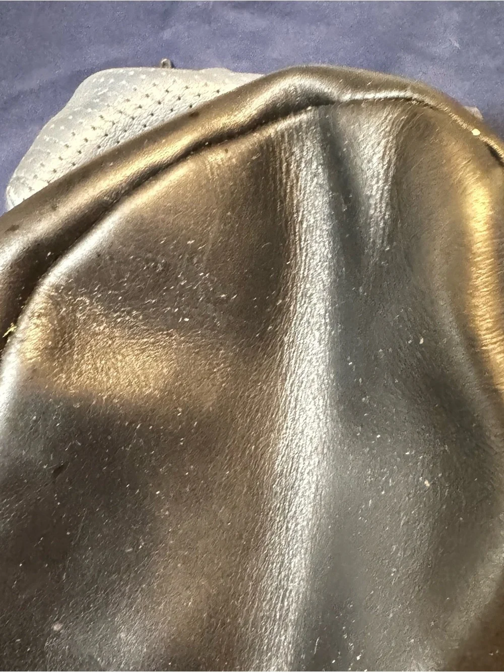 Coach Gray and Yellow Leather Men's Backpack